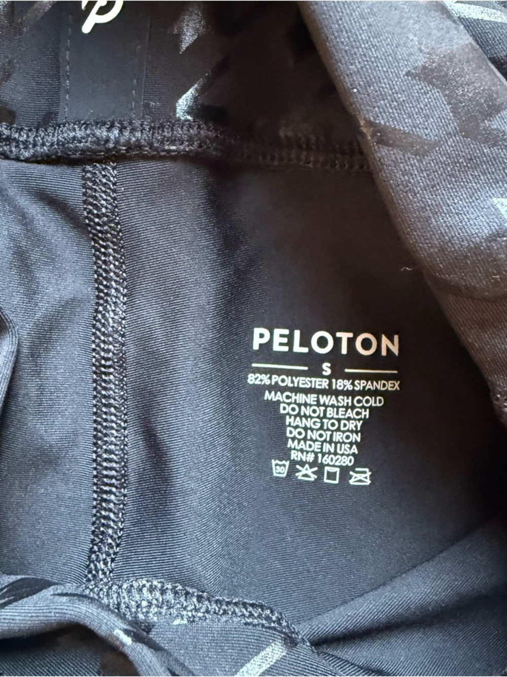 Peloton Houndstooth Leggings- Small - Picture 3 of 5